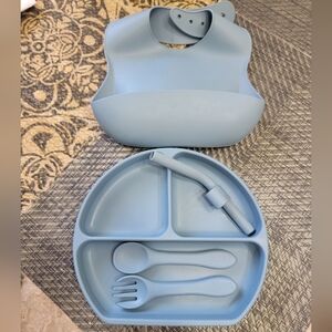 EUC toddler silicone plate